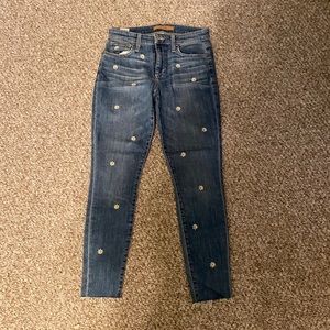Joe’s Flowered Skinny Jeans